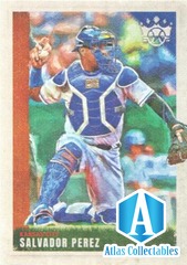 2022 Diamond Kings Baseball #123 Salvador Perez